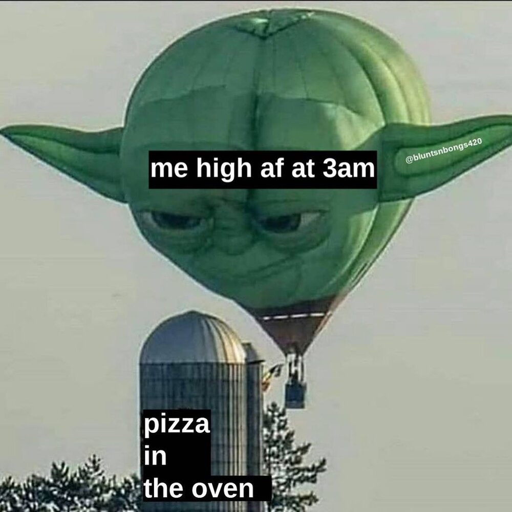 Late Night Snack weed meme